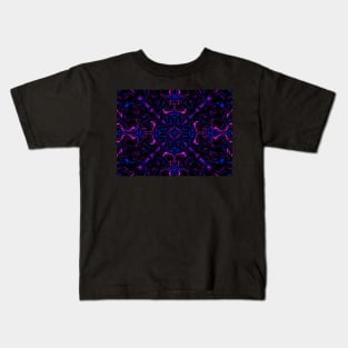 Bisexual trippy flag Kids T-Shirt